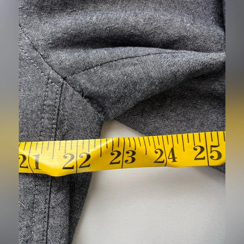 Banana Republic Blue Chambray Cotton Fall Winter Outdoor Activewear Jacket